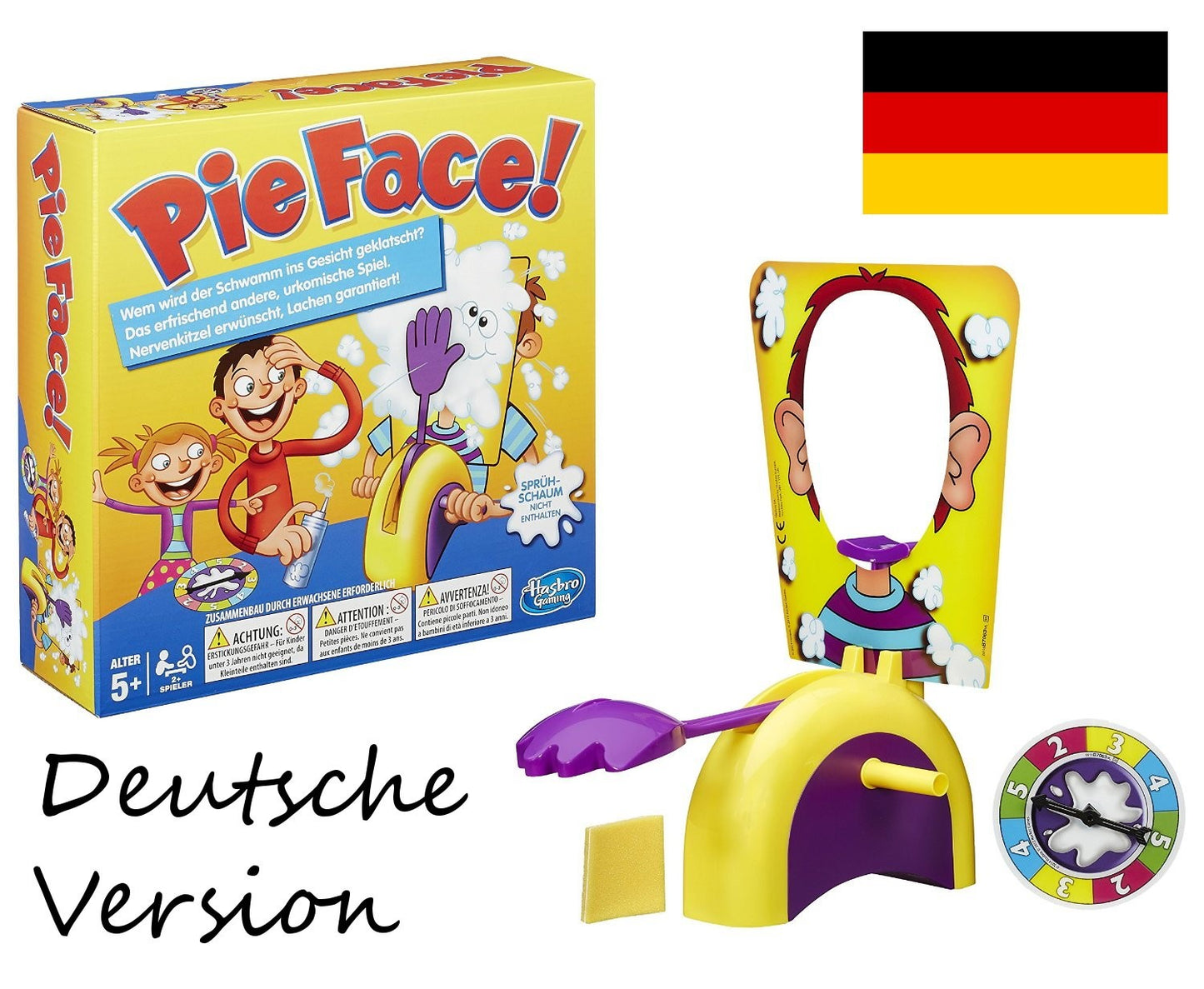 Die große Trinkspielesammlung + Hasbro Pie Face