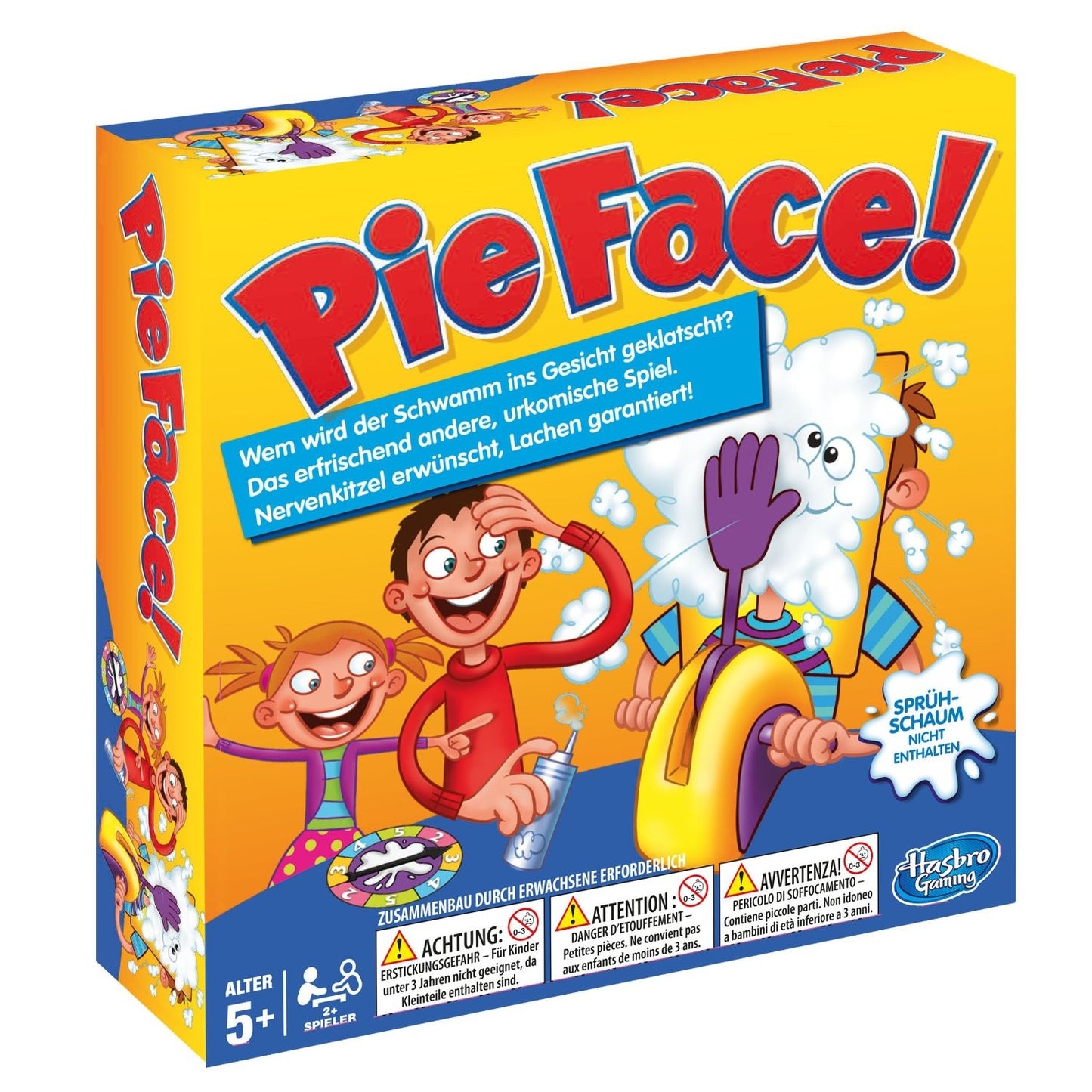 Die große Trinkspielesammlung + Hasbro Pie Face