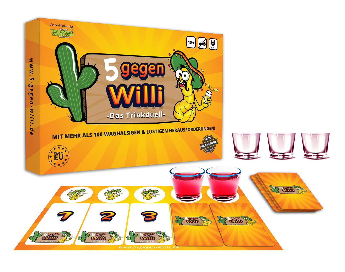 Deluxe Bundle Die große Trinkspielesammlung & 5 gegen Willi im Sparpaket!