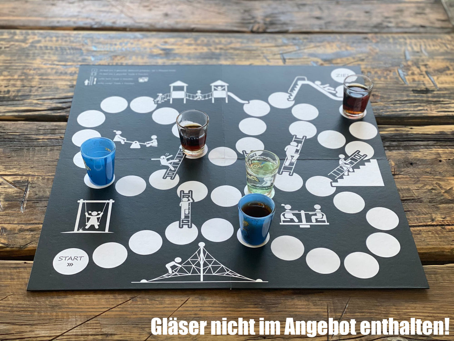 Die große Trinkspielesammlung - 33 lustige, verrückte Trinkspiele in einer Box!