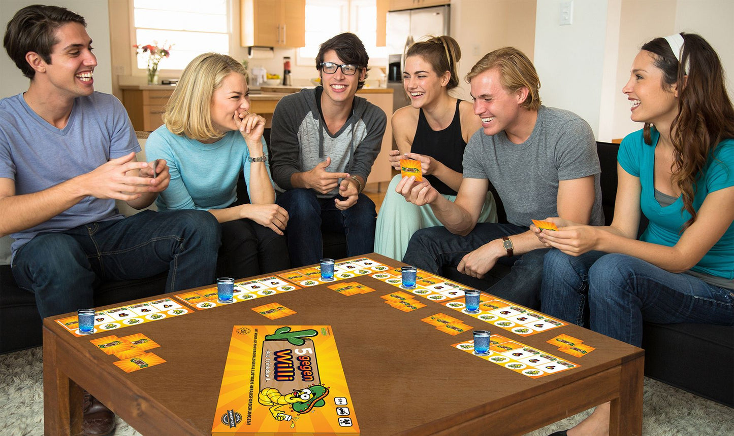 5 gegen Willi - Das Trinkduell - mehr als 100 waghalsige Herausforderungen warten auf Euch!