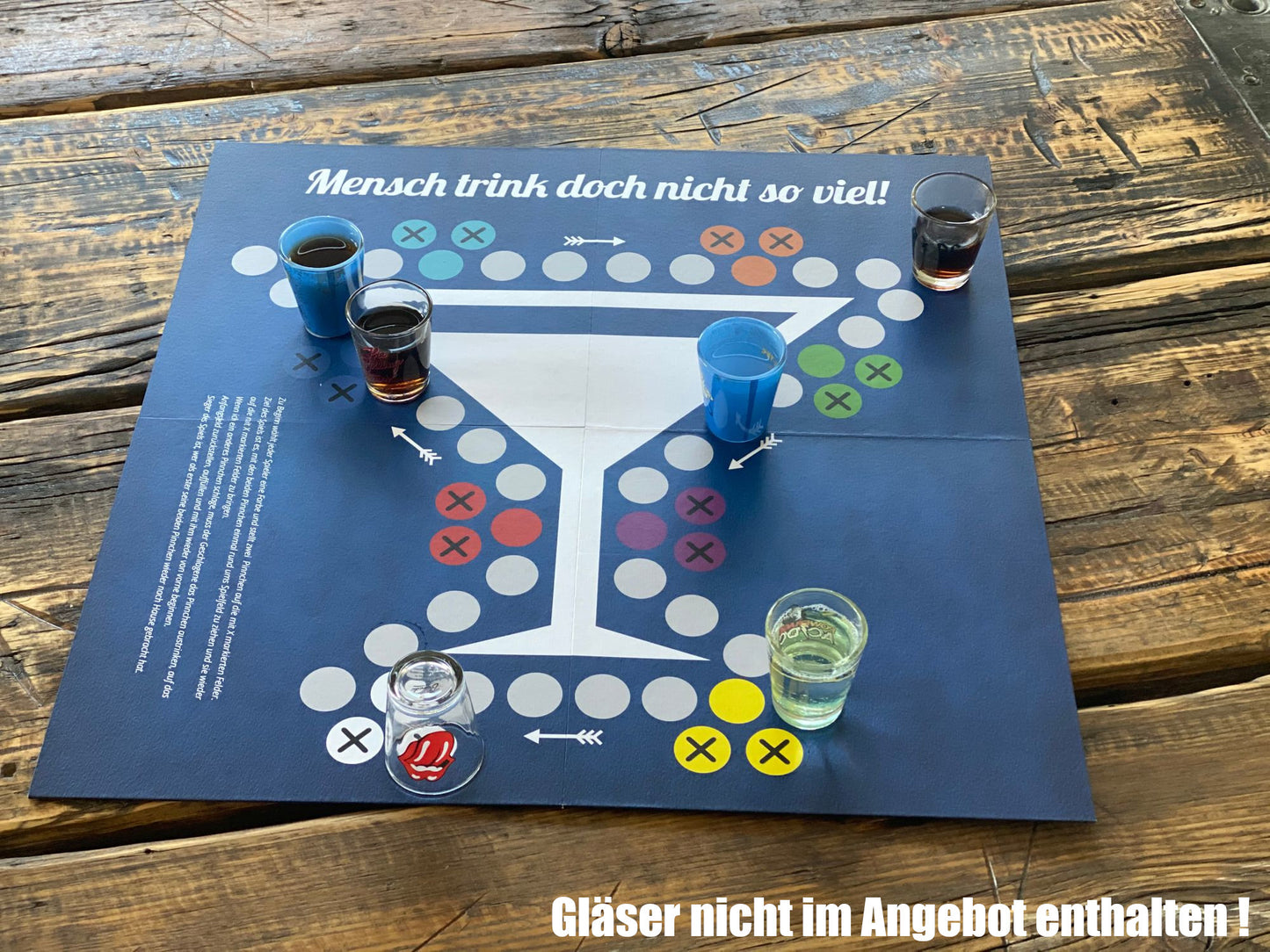 Die große Trinkspielesammlung - 33 lustige, verrückte Trinkspiele in einer Box!